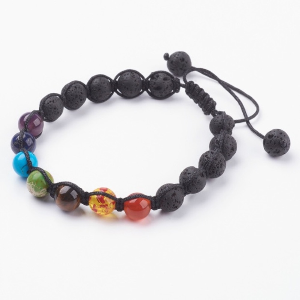 Chakra Bracelet w/ Natural Stones
